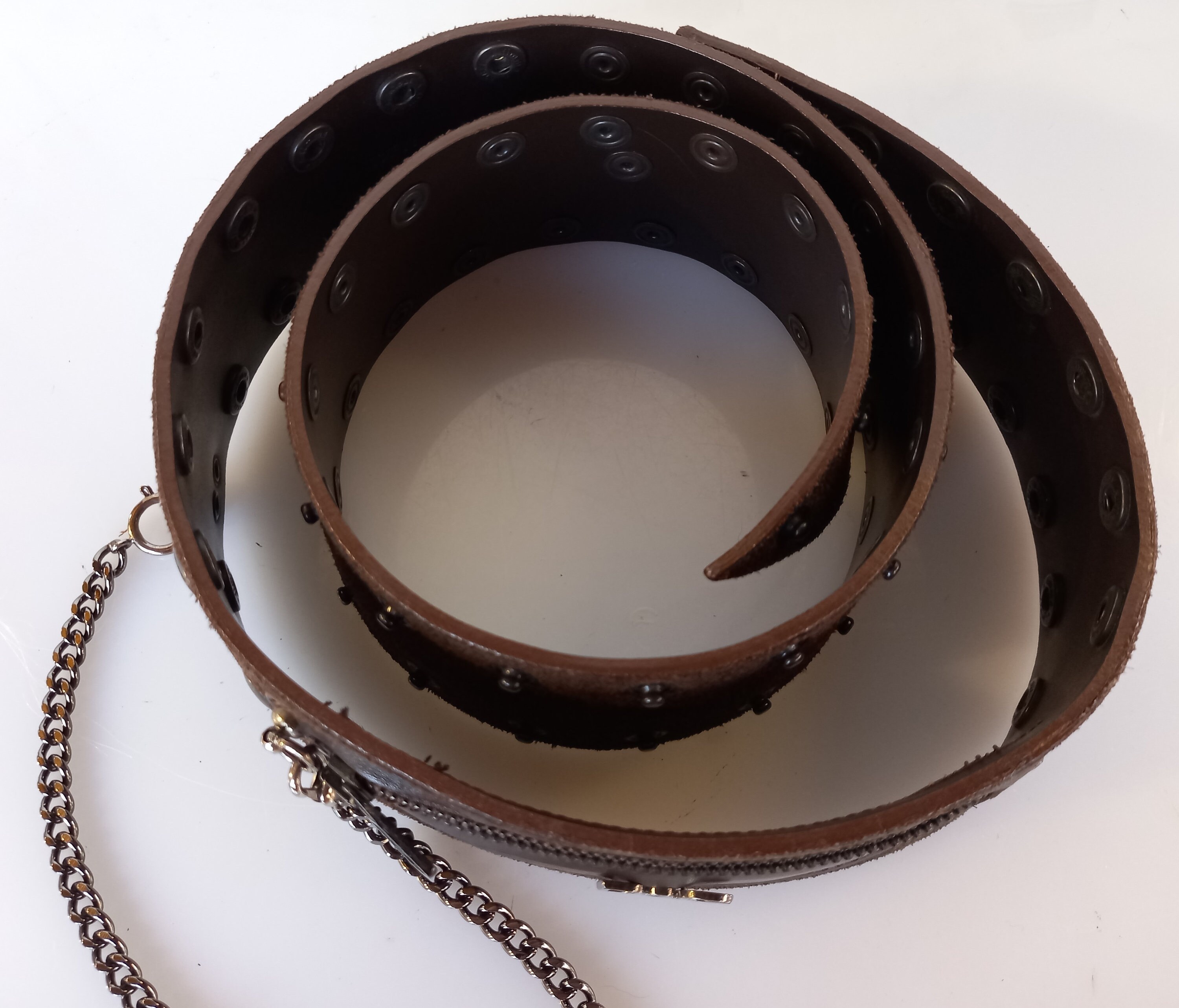 Dolce E Gabbana VINTAGE Genuine Leather Rivet Belt - Etsy  display picture 1