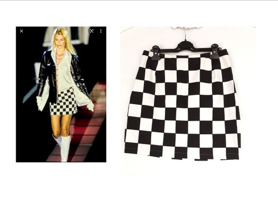 rare versace versus vintage 90s skirt - image 2