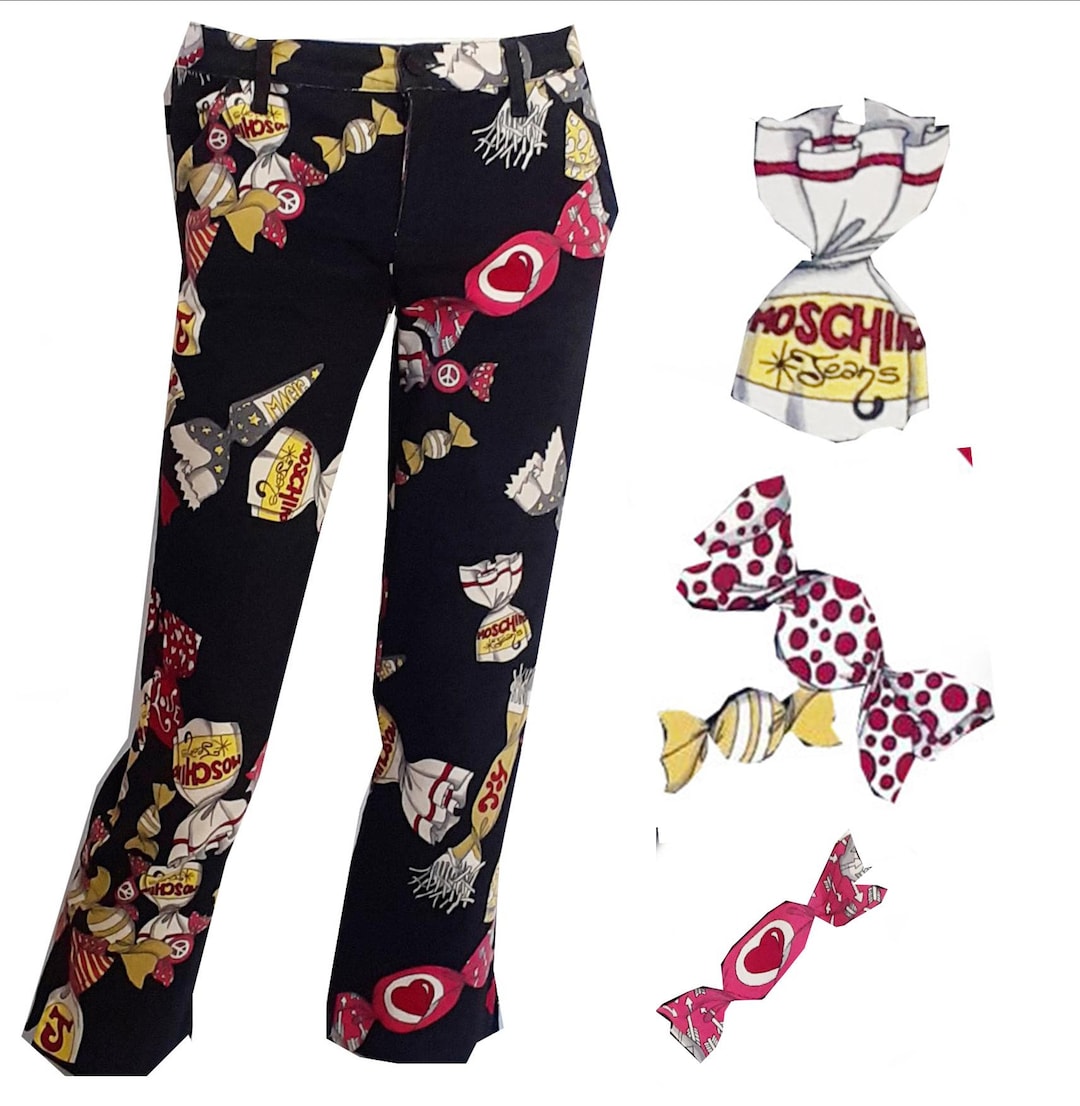 Vintage Moschino Jeans Rhinestone 