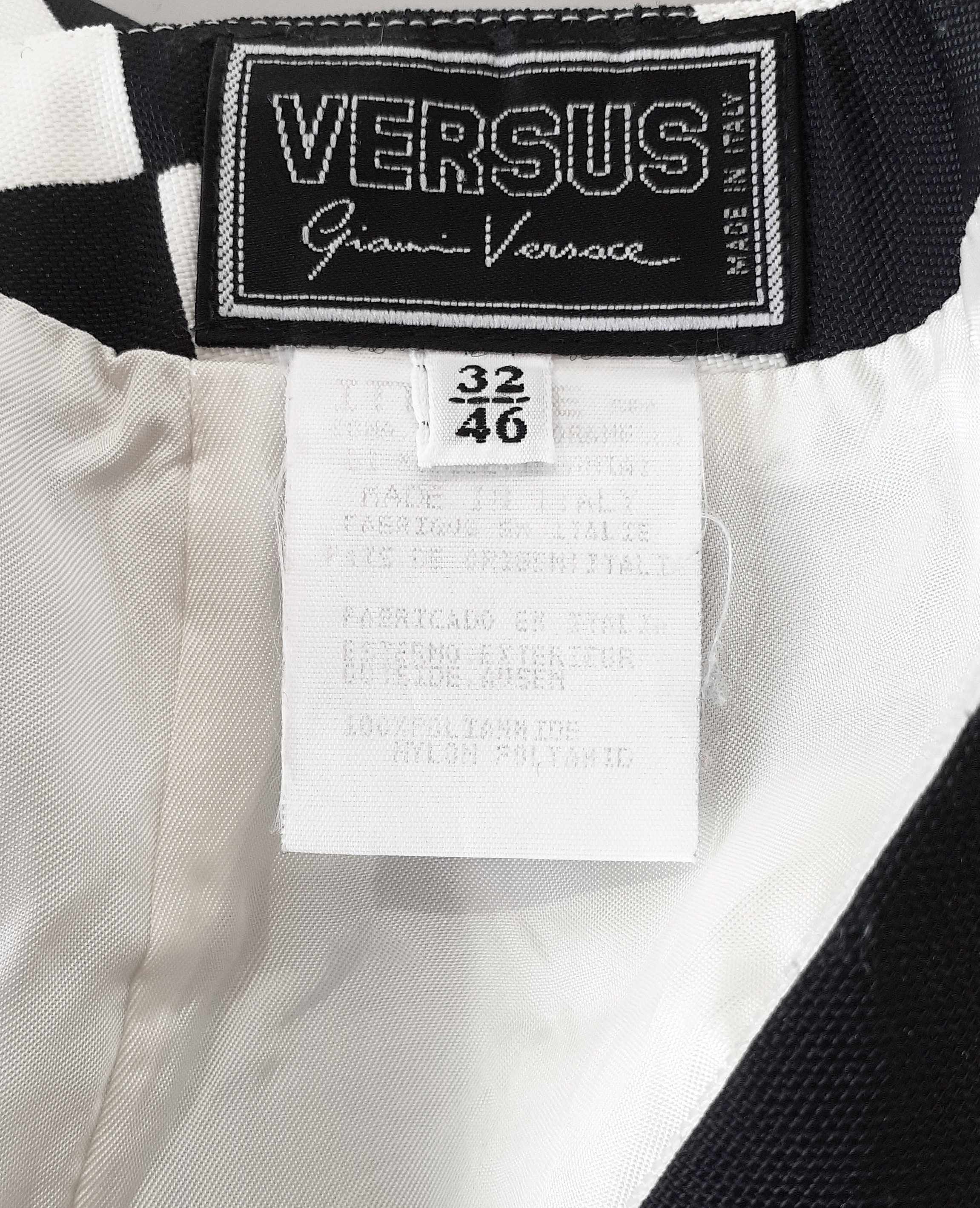 スカート Vintage Versus Versace Skirt Versace Versus Rare Vintage 90s Skirt - Etsy Canada