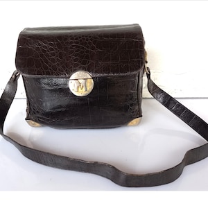 BRACCIALINI city bag vintage 90s genuine leather