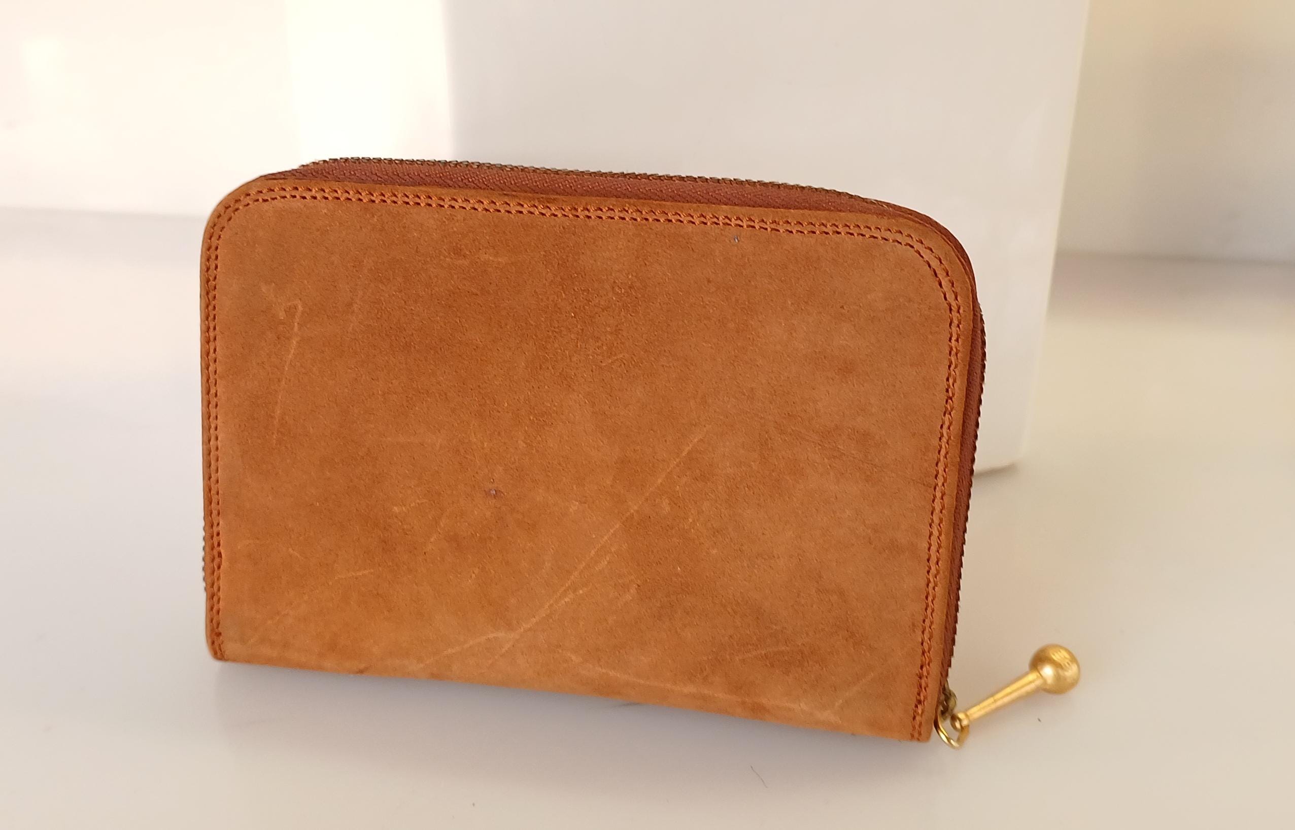 BALENCIAGA Vintage 90s Genuine Leather Wallet - Etsy