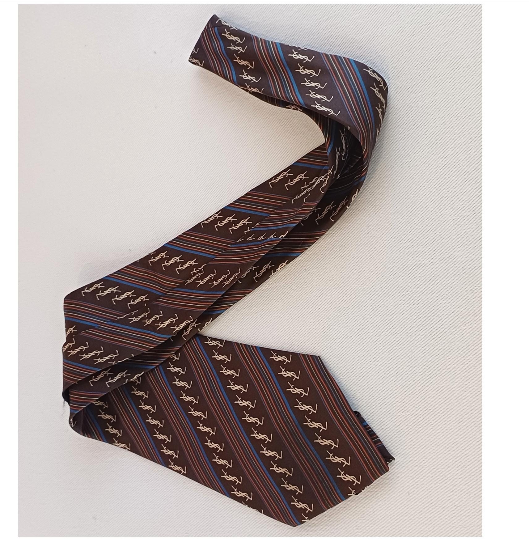 Cravate slim marron-chocolat - Prêt-à-Porter