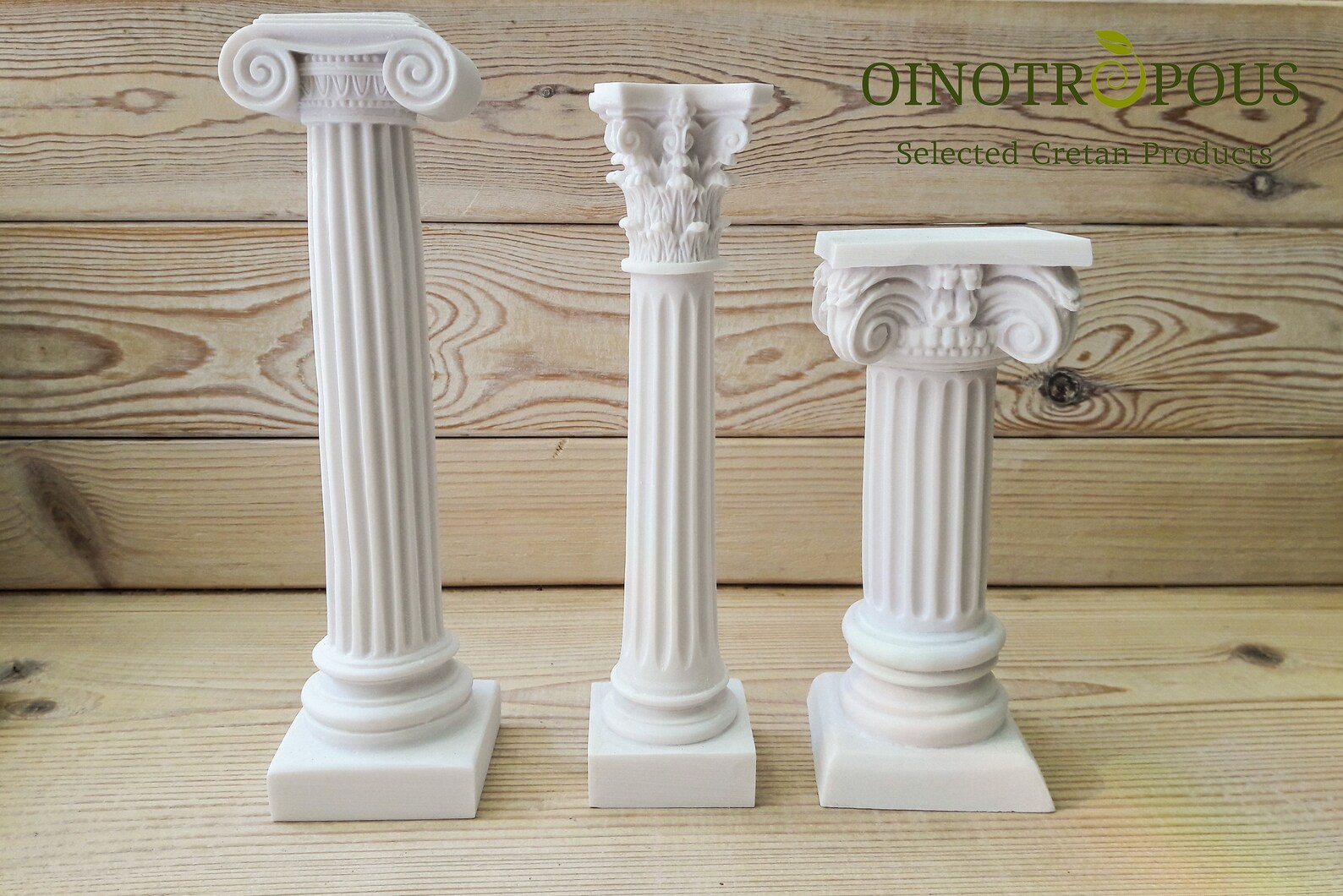 Set 3 Greek Columns Ionic Column Corinthian Column Greek | Etsy