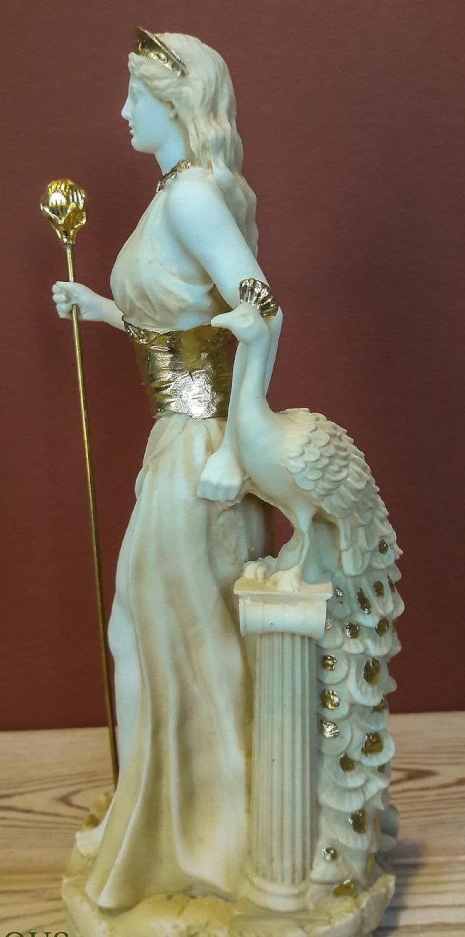 Déesse Hera des femmes Mariage Statue peinte à la main Etsy Déesse Hera des femmes Mariage Statue peinte à la main Etsy