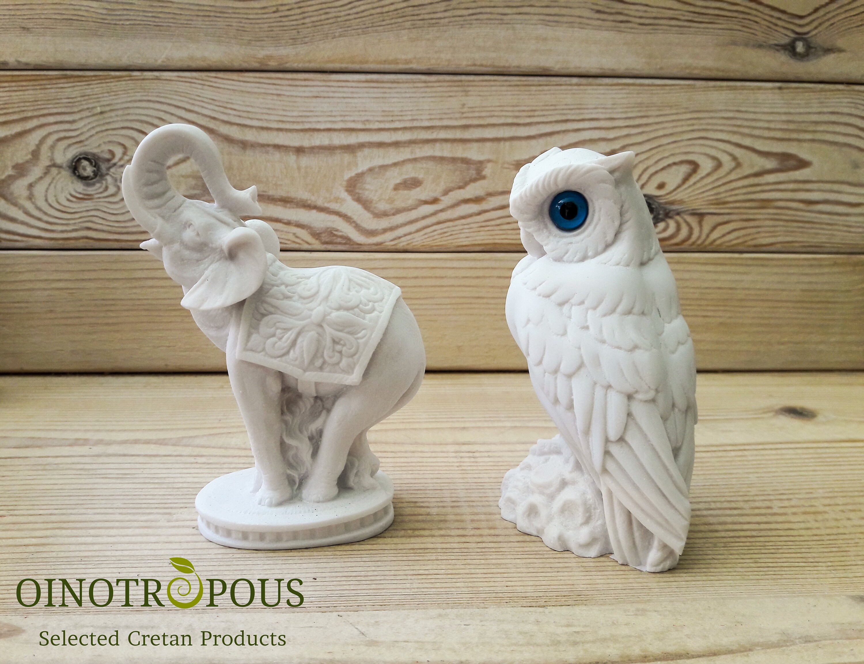 Set of Owl and Elephant Elephant Decor Owl Decor Art Free Etsy