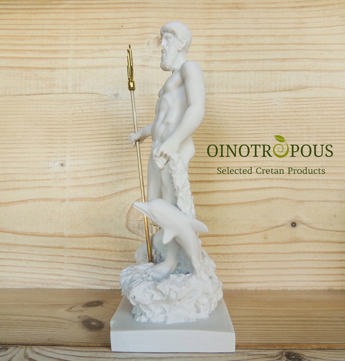 Dieu Grec De La Mer 5 Lettres Poséidon Dieu grec de la mer Statue unique de collection et | Etsy