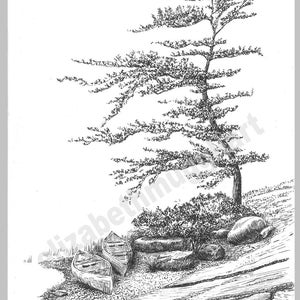 Boundary Waters Series: Canoe Landing on Lake 2