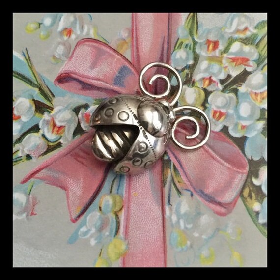 Silpada Sterling Silver Lady Bug Pin Brooch 925 - image 10