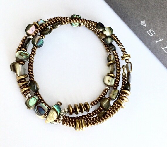 Silpada 'Stranded At Sea' Bead Bracelet with 10 mm Freshwater Cultured