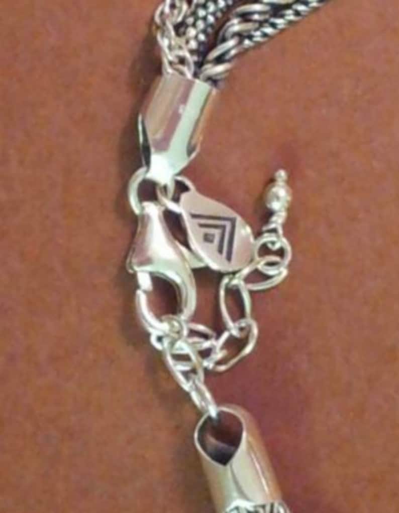 Silpada Sterling Silver Multi 4 Strand 925 Sterling Silver Chain Necklace Retired