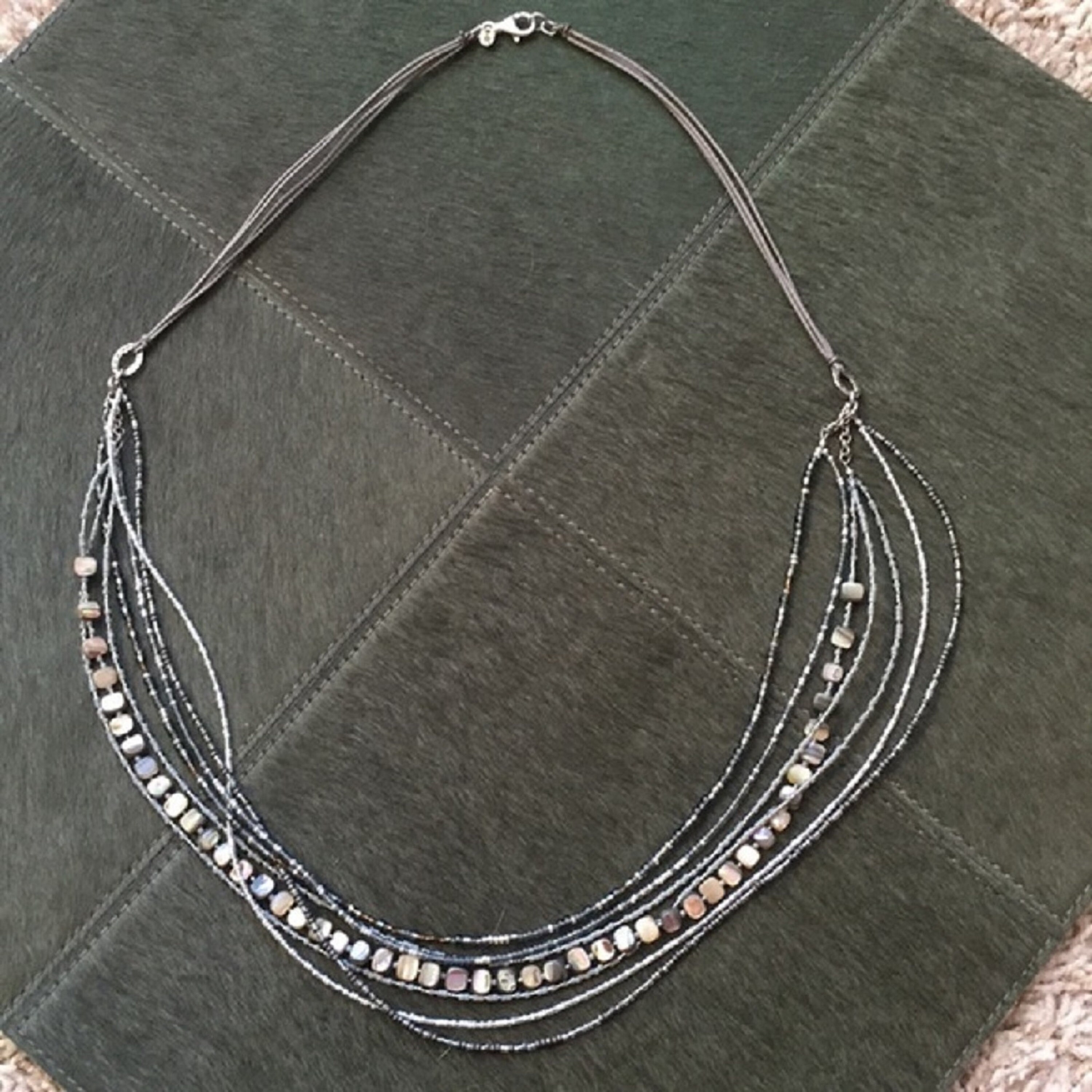 Silpada 'Stranded At Sea' Bead Bracelet with 10 mm Freshwater Cultured