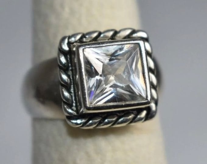 Bague Tournante (spinner) Silpada En Argent Sterling Et Laiton - Taille 8 - Fabriquée En Israël