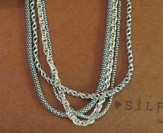 Silpada sterling cheap silver necklace