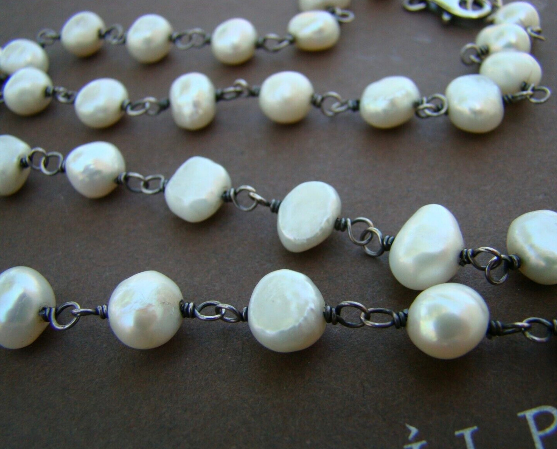 Collier Silpada En Argent Sterling 925 – Longueur 36 Pouces – Pendentif « Pearl Of A Girl » En Nacre – Neuf Sans Emballage