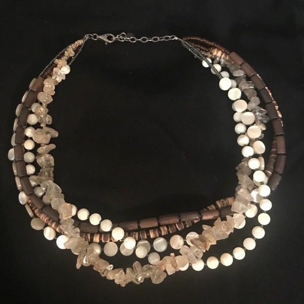 Coconut Necklace Etsy