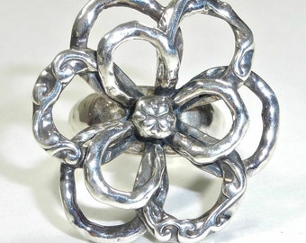 Silpada 925 Sterling Silver Poseidon Scroll Ring Size 7 R2753 SO CUTE Etsy Australia