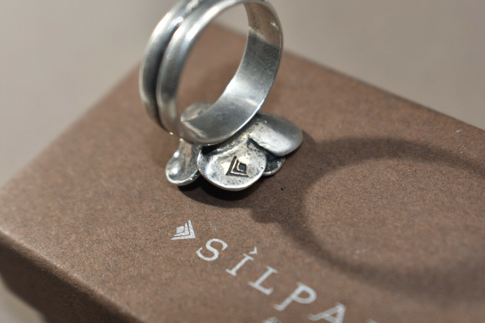 Anello Silpada Argento Sterling 925 Con Pietra Ollare Rosa &ndash; Taglia 7, Modello Principessa R2205