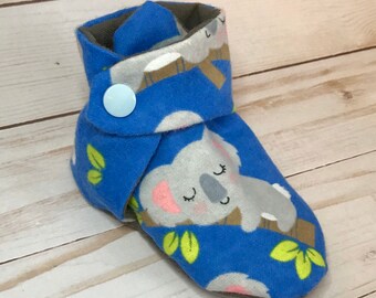 koala baby booties