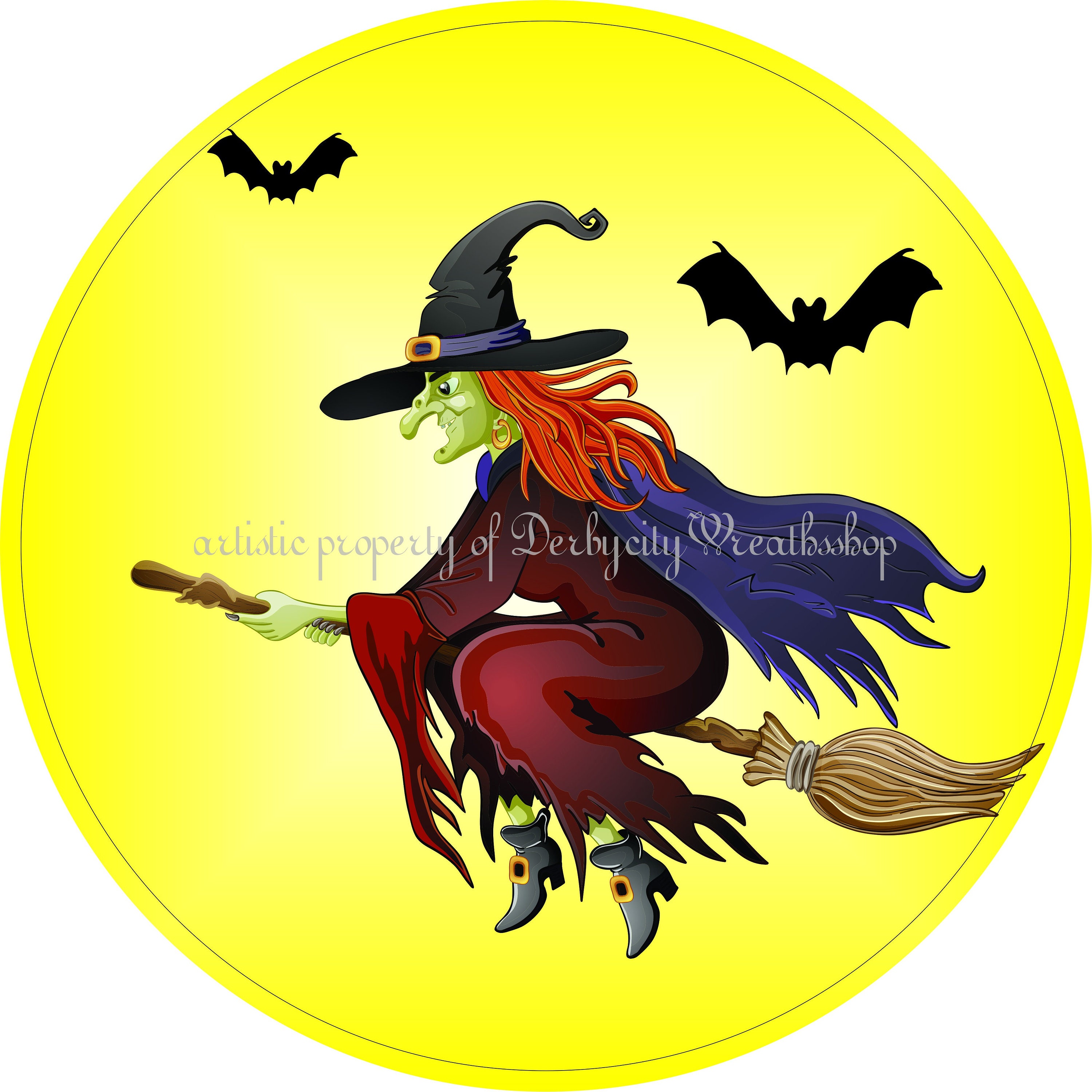 Download Home Decor Halloween Decor Halloween Cute Little Witch With Etsy