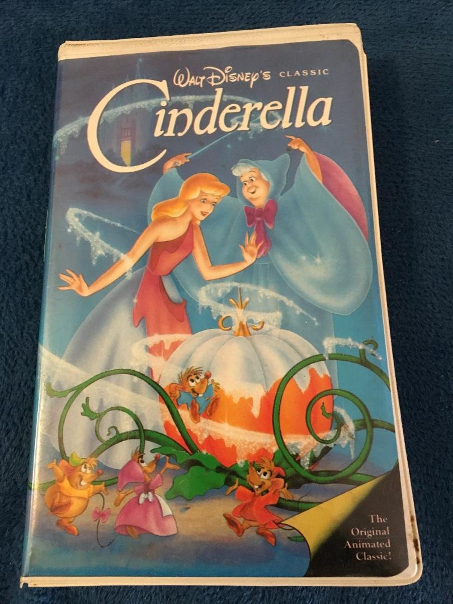 CINDERELLA VHS 410 Walt Disnep's MCMXLIX Black Diamond Etsy