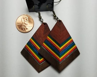 Earrings/Wood