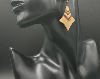 Earrings/Wood