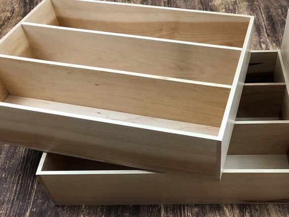Custom Deep Drawer Organizer Stacking Custom Deep Drawer Organizer Stacking