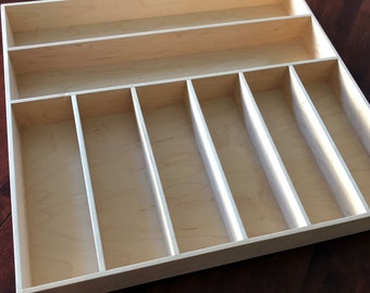 Custom Drawer Organizer Maple Etsy France