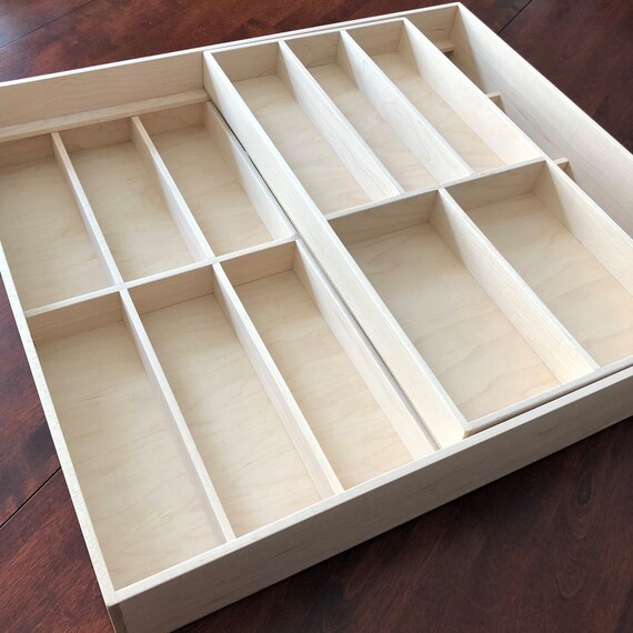 Custom Drawer Organizer Stacking Drawer Organizer Sliding Etsy