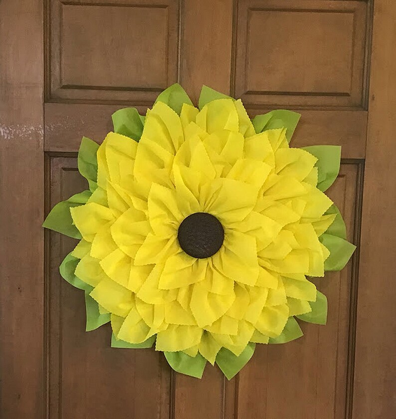 Outdoor Everyday Flower Wreath Summer Wreath Waterproof Etsy