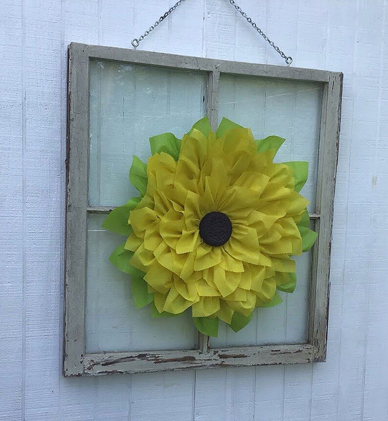 Outdoor Everyday Flower Wreath Summer Wreath Waterproof Etsy