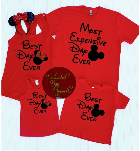 best day ever disney family shirts