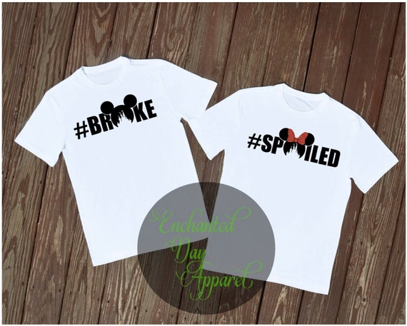 disney spoiled shirt
