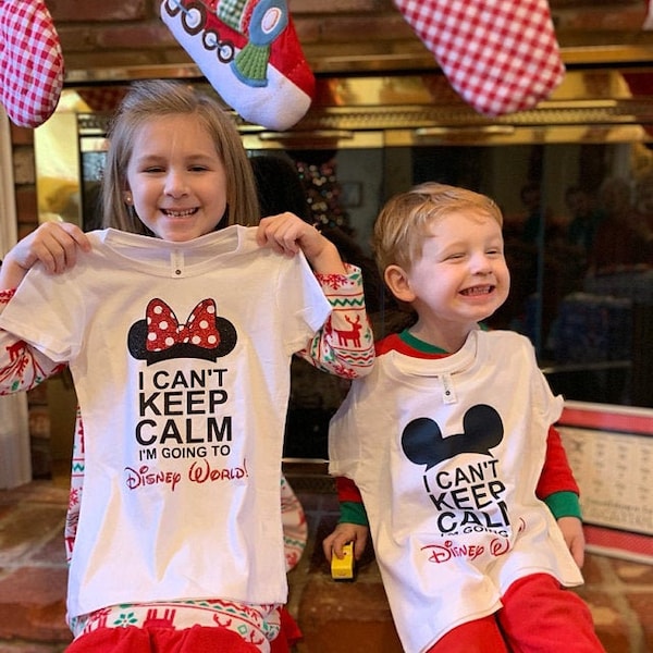 I can't keep calm I'm going to Disney World Shirts, Disney Family shirts, Disney Vacation Shirts, Matching Disney Shirts