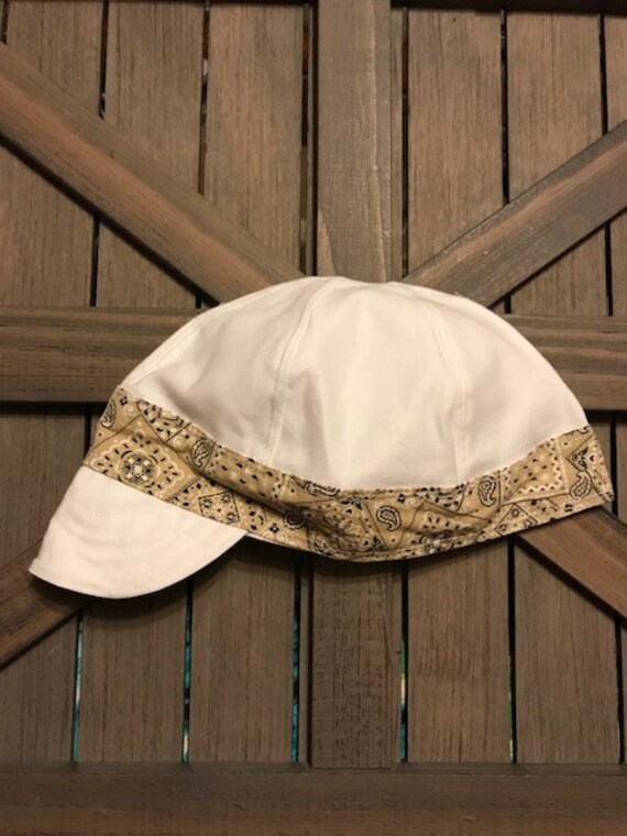 welding caps handmade pattern