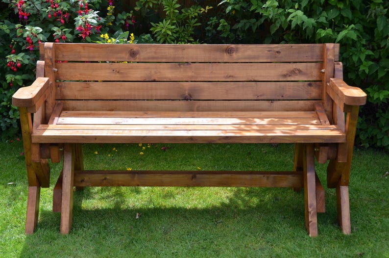 folding picnic table bench plans patio furniture etsy