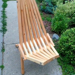 Folding Kentucky Stick Chair Plans, Patio Furniture Outdoor, Garden chair plans image 3