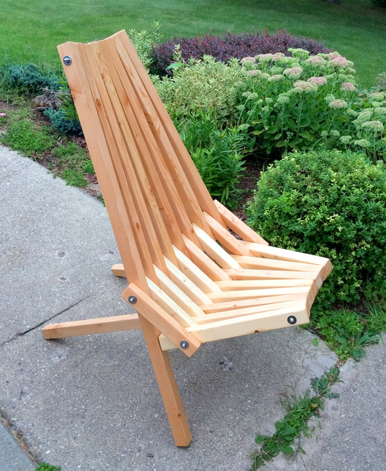 Folding Kentucky Stick Chair Plans Patio Furniture Outdoor Etsy