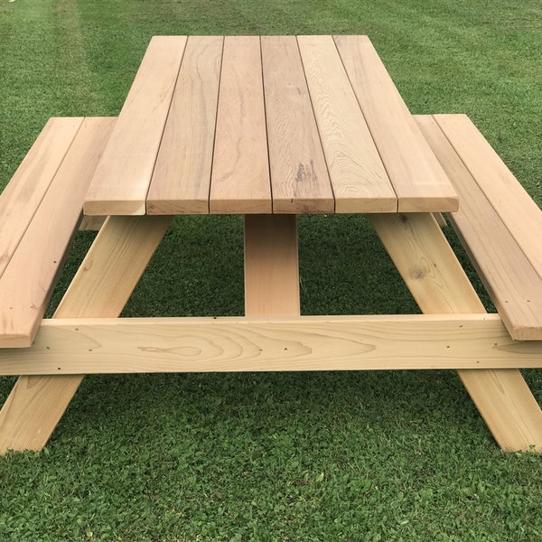 Picnic Table Plans Backyard Furniture Plans