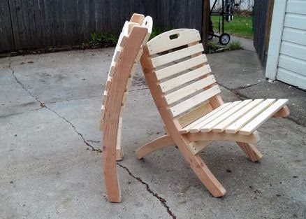 Diy wooden camp chair hotsell