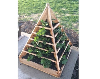 Strawberry Pyramid Planter Plans, Tower Planter Plans ( digital format )