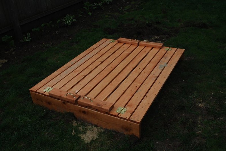 Sandbox with buildin Seats Plans digital format Etsy