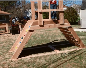 Children Playset Plans Outdoor Furniture DIY lumber Patio Furniture Kids Playset