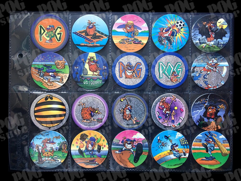 POGS 1995 Full Set 70/70 Canada Games POWER PAC Series 2 Super Ultra
