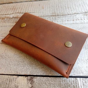 Rustic Tobacco Pouch Personalized Tobacco Bag Distressed Leather Tabakbeutel Handmade Tobacco Case Hand stitched