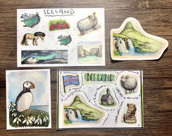 Iceland | Travel Sticker Collection