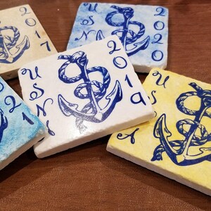 USNA Class Coasters