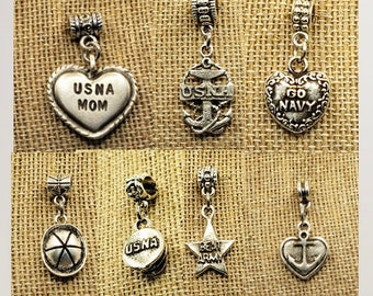 Exclusive USNA and Navy Hanging Charms