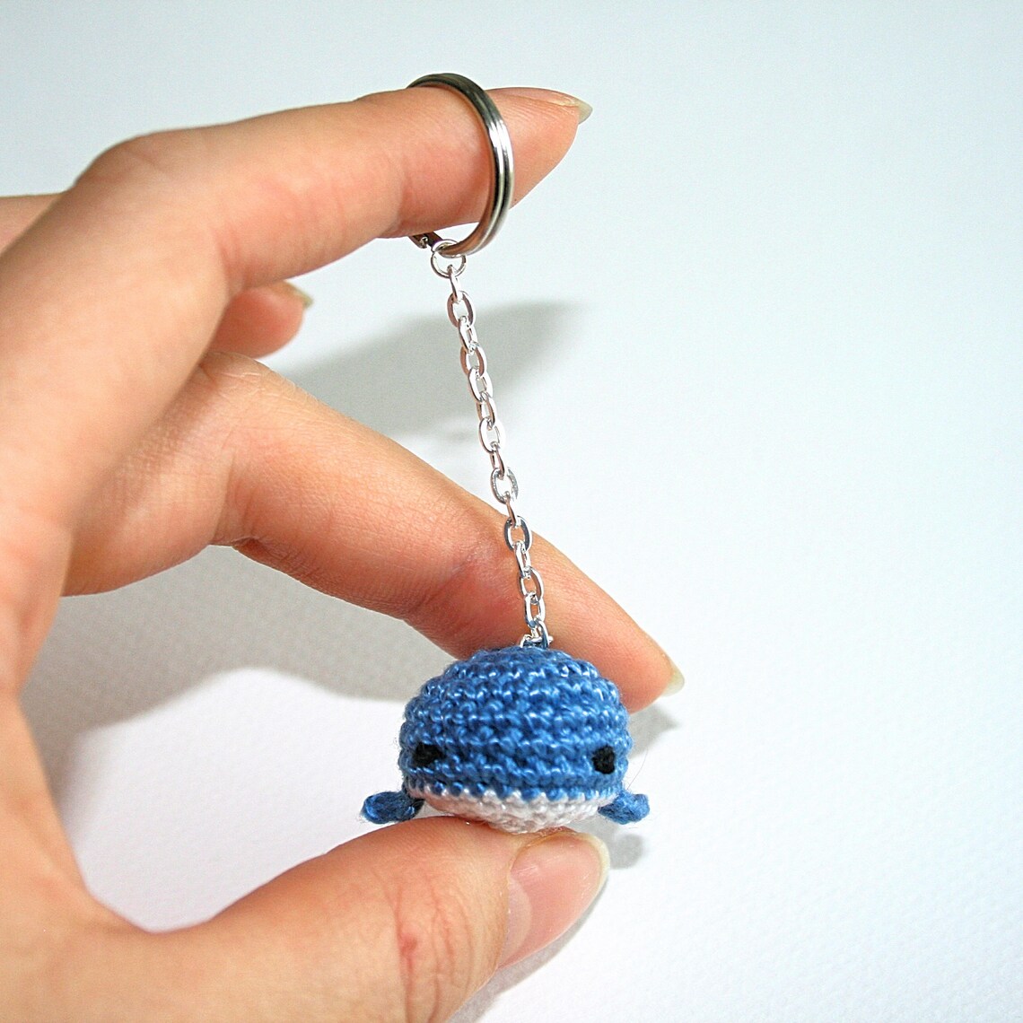 Cute Whale Keychain. Crochet Keychains. Amigurumi Keychains. Etsy
